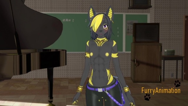 Furry Yaoi Anubis Presentation [Cartoon, Furry, Yaoi]