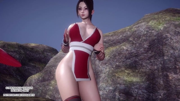 MMD Cold Water Mai Shiranui Sexy Hot Dance 4K 60Fps Doa [Dead or Alive (DoA), MMD]