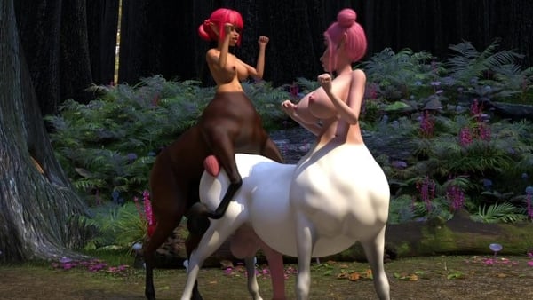 Amys Huge Wish - Centaur Things Part 1 of 2 - a Futanari Centaur Learns How to Breed from a Trainer [Cartoon, Futanari, Hentai]