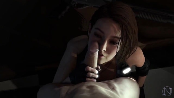 Jill Valentine - Stars Interrogation (animation W/sound) [Resident Evil]
