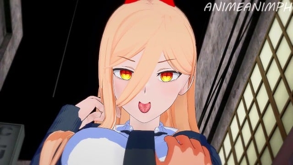 Chainsaw Man Demon With Big Boobs Power Takes Care of Denjis Cock [Chainsaw Man, VR]