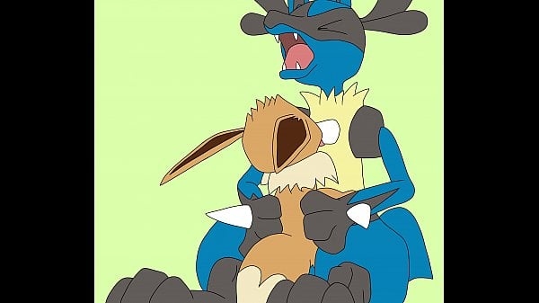 Fuck Eeveexlucario [Furry, Pokemon, Yiff]