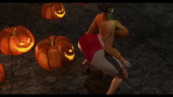 Velma Dinkley Busty Slut Ass Shaking and Dancing [Hentai, Scooby Doo]