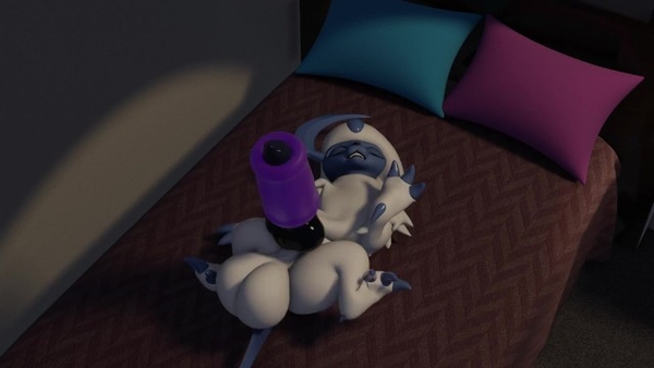 Absols Climax Pokephilia Solo Furry [3D, Furry, Yiff]
