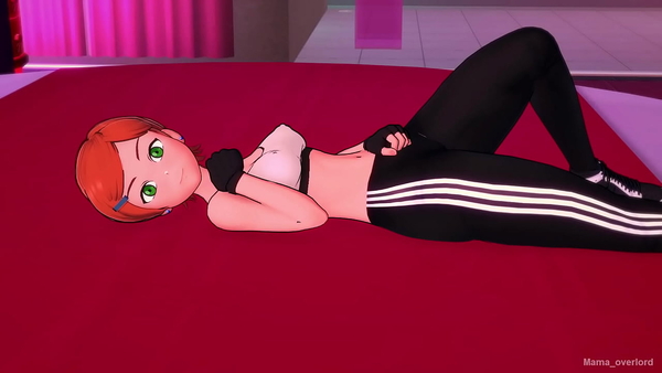 gwen tennyson (adult version) is horny after sport day [Ben 10]