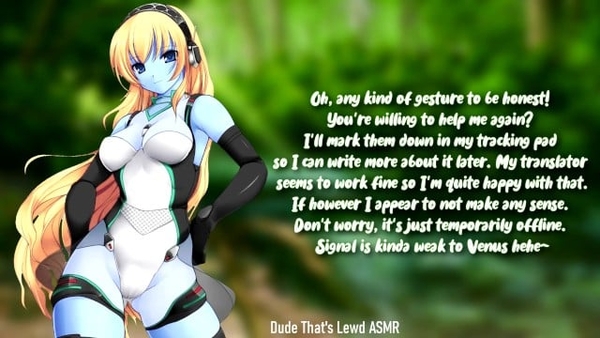 Venus Alien Wants to Learn (ear Lick Asmr) [spooktober 17 31] [Alien, Asmr, Hentai]