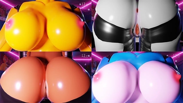 FNAF Animatronics Compilation 2 Five Nights In Anime 3D 2 [Anime, Compilation, FNAF]