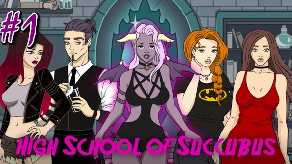 High School Of Succubus 1 Another New Adventure Halloween Special [Asmr, Cartoon, Succubus]