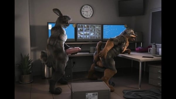 Sebastian and Hans Full HD By H0rs3 [Anime, Furry, Yaoi]