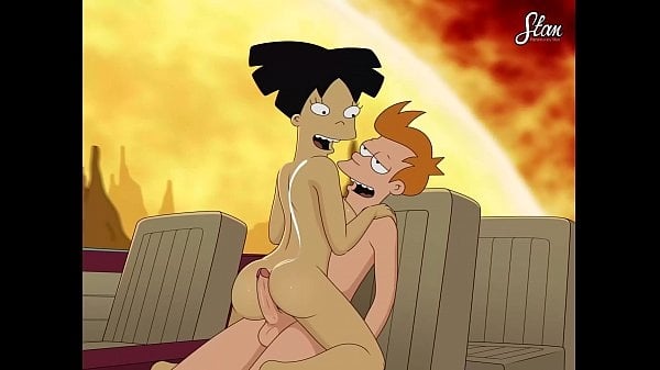 Animation - Amy Wong and Fry [Futurama]