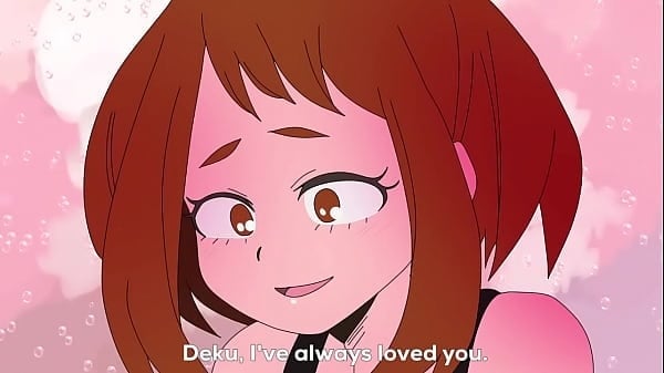 Uraraka Is Fucked By Midoriya After She Declares Her Love For Him [Anime, My hero academia]