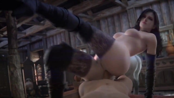Hentai The Witcher Yennefer Long Riding On Geralt [Anime, The Witcher, Uncensored]