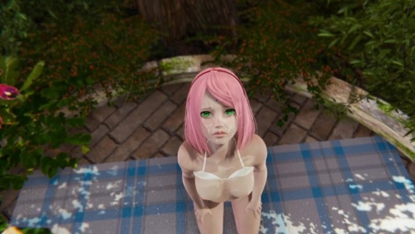 Sakura Haruno POV Blowjob Anime Porn Naruto 3D Hentai [Anime, Cartoon, Naruto]
