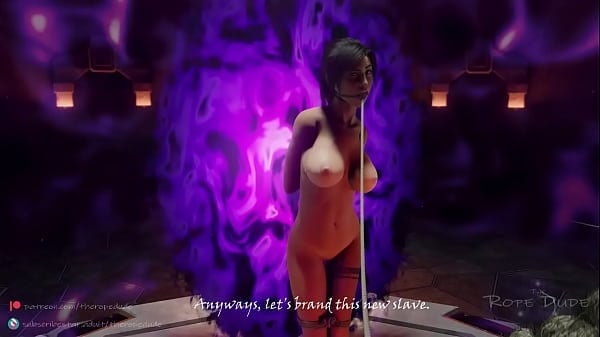 The Capture of Lara Croft With Authentic song (tomb Raiser) [the Rope Dude] [BDSM, Hentai]
