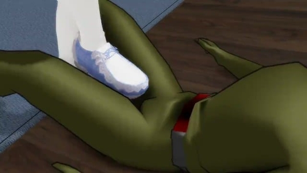 MMD Series: Ballbusting (Support Boko877) [BDSM]
