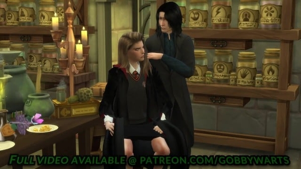 Severely Straights Potion Class - Gobbywarts//Harry Potter Rule 34//Sims 4 [Harry Potter, The Sims]
