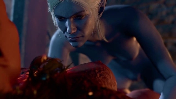 Baldurs Gate 3 Bg3 Karlach And Minthara Romance Scene [Baldurs Gate 3, Games]