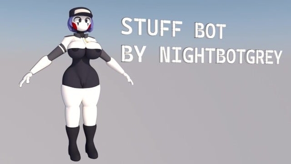 Model Stuff Bot Available For SFM Blender And C4D [FNAF, SFM]