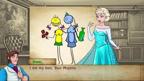 FROZENHEAT S1:E25 [Aladdin, Frozen, Hentai, Yuri]