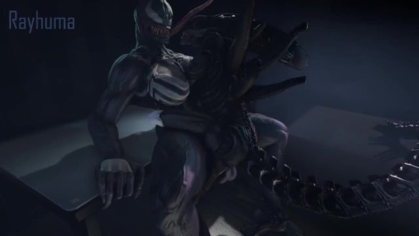 Night Action She Xenomorph Futanari [Alien, Futanari]