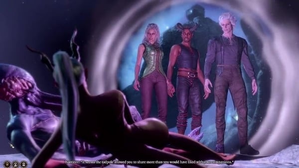 Tranny Tiefling Fucks With Mind Flayer Baldurs Gate 3 [3D, Baldurs Gate 3, Futanari, Games]