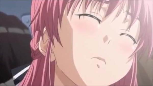 Hentai Thighjob in train [Hentai, Uncensored]