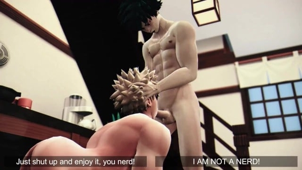 Hero S Brunch - Izuku Midoriya X Katsuki Bakugo My Hero academia - 3d animation the Sims 4 [Hentai, Yaoi]