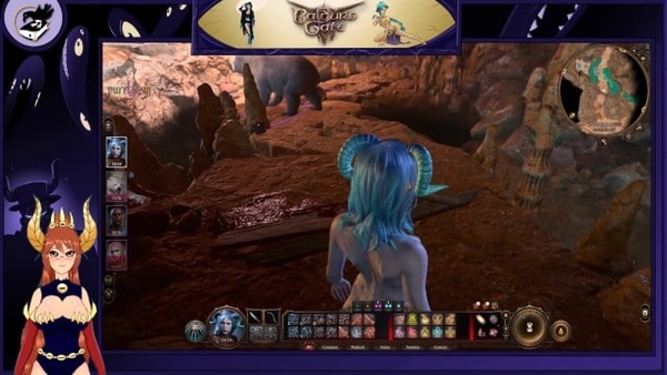 Baldurs Gate 3 Lewd Adventure of a Naughty Tiefling [3D, Baldurs Gate 3, Games, Scalie, Uncensored]