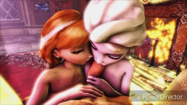 Anna and Elsa Oral Sex Frozen [Frozen]