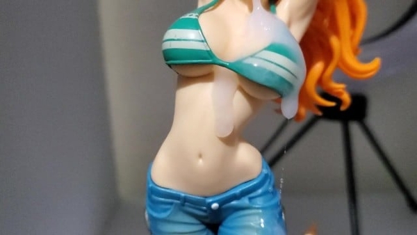 One Piece Nami Sisters Figure Taking A Huge Cumshot - I Just Saw This Hot Figure And Coudnt Resist [Incest, One Piece]