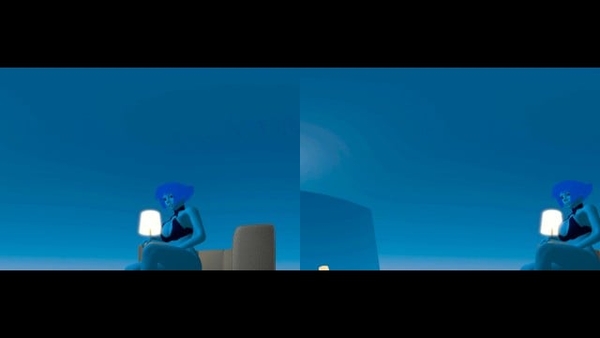 VR Lesbian Foot Domination [Steven universe, VR]