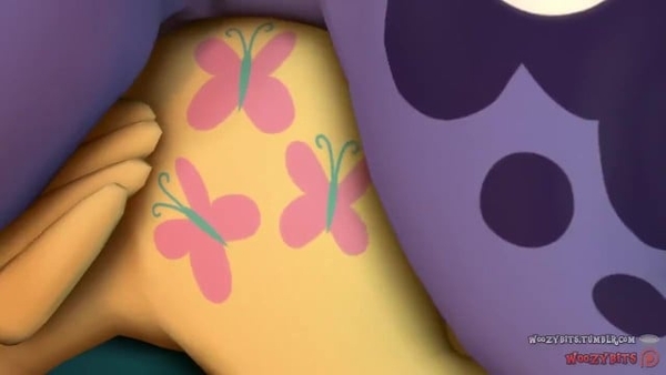 MLP 3D FUTA PONIES FLUTTERSHY X LUNA - Sound Design [Horse, My Young Pony (MLP)]