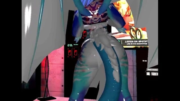 Sexy Furry Teasing Sensual Sexy Dance Vrchat VR Vtuber [Furry, VR]