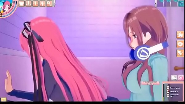 Lesbian teens humping each other [3D, Hentai, Yuri]