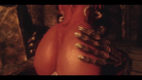 Busty Futanari is Fucked By Draugr in Ancient Tomb [Futanari, Skyrim]