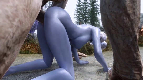 Skyrim slut thought her pussy is too tight for such a monster cock Its not [Monster]
