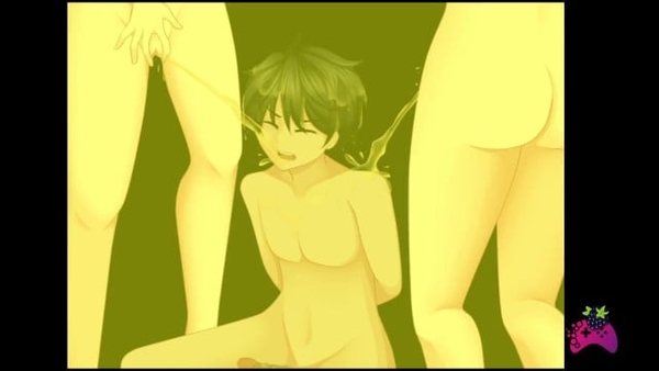 Domina Game E60 - Golden Shower With Maki And Mika [Femdom, Games]