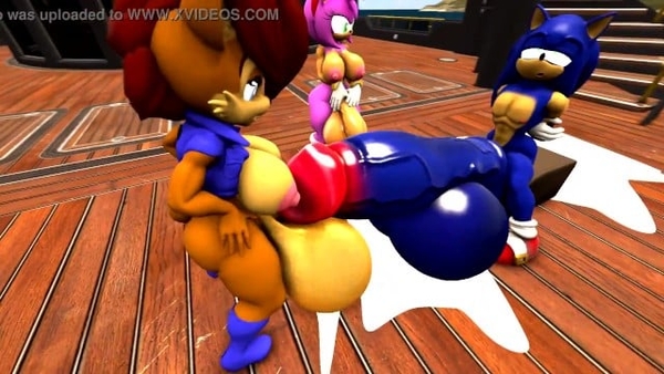 Stuntman Lopez - You Cant Escape Sonic [Breast expansion, Giantess, Sonic]