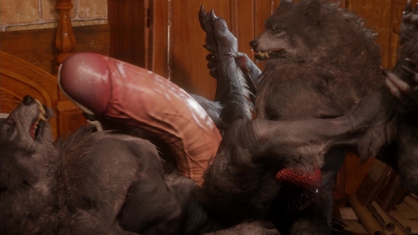 Werewolf Father and Son - 5 [3D, Werewolf]