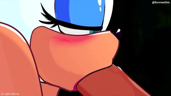 Rouge The Bat Blowjob Hentai POV [Sonic]