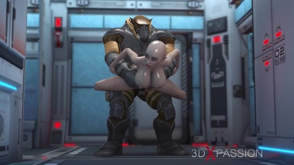 Scifi Alien Monster Fucks Agirl in the Mars Base Camp [Alien, BDSM, Uncensored]