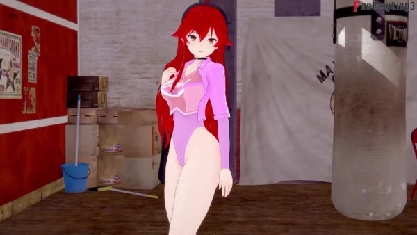 Eris gave me a blowjob at the gym Mushoku Tensei 3 Full on Patreon: Fantasyking3 [Hentai, Mushoku Tensei]