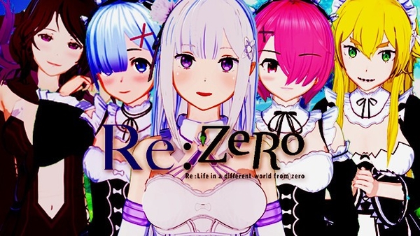 Re Zero Hentai Compilation (emilia, Rem, Ram and More) [Compilation, Games, Harem, Hentai, Re Zero]