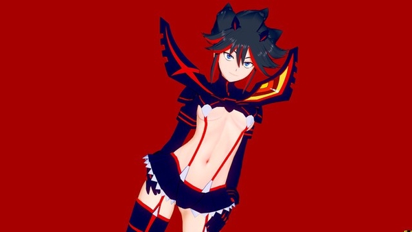 Wild Ryuko Matoi loves to suck and fuck the biggest dicks with subtitles [3D, Games, Hentai, Kill la kill]