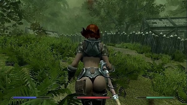 Skyrim Busty Redhead Gets Defeated and Fucks [3D, SFM, Skyrim]