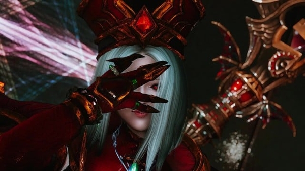 Busty Sally Whitemane from Warcraft gets fucked by monster [3D, Monster, World of Warcraft]