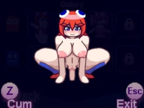 Fuckman Deluxe [hentai Pixel Game] Retro Pacman Porn Porody [Cartoon, Games]