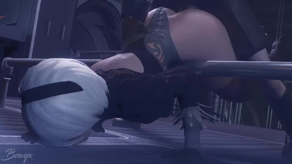 2b Gives 9s A Reward [Nier Automata, SFM]