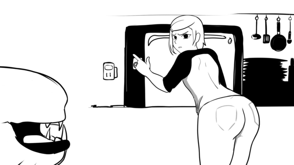Gwen and the cake [2D, Ben 10, Marvel Rivals]