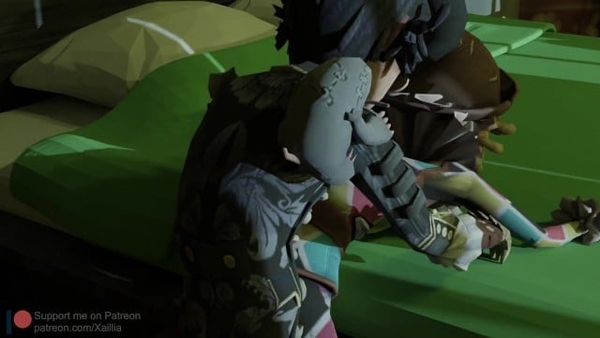 Unbelieveble gay deepthroat for Mr Mole in Identity V hentai porn [Yaoi]
